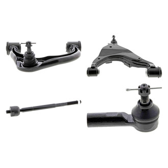 Mevotech® - Original Grade™ Front Driver Side Lower and Upper Control Arm with Ball Joint and Tie Rod End Kit