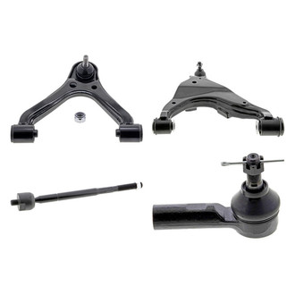 Mevotech® - Original Grade™ Front Driver Side Lower and Upper Control Arm with Ball Joint and Tie Rod End Kit