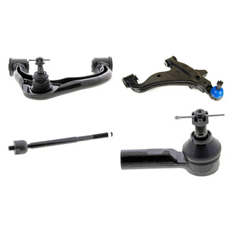 Mevotech® - Original Grade™ Front Driver Side Lower and Upper Control Arm with Ball Joint and Tie Rod End Kit