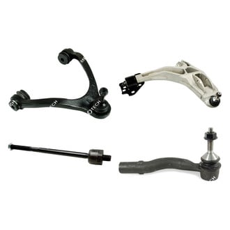 Mevotech® - Original Grade™ Front Driver Side Lower and Upper Control Arm with Ball Joint and Tie Rod End Kit