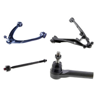 Mevotech® - Original Grade™ Front Driver Side Lower and Upper Control Arm with Ball Joint and Tie Rod End Kit