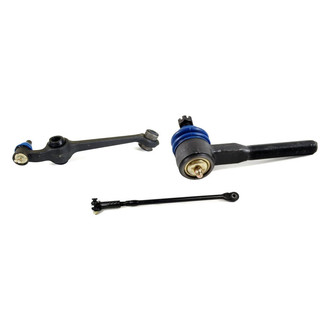 Mevotech® - Supreme™ Front Driver Side Lower Control Arm with Ball Joint and Tie Rod End Kit