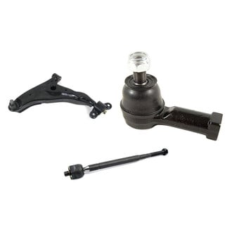 Mevotech® - Supreme™ Front Driver Side Lower Control Arm with Ball Joint and Tie Rod End Kit