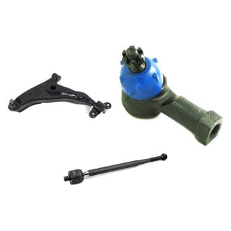 Mevotech® - Supreme™ Front Driver Side Lower Control Arm with Ball Joint and Tie Rod End Kit