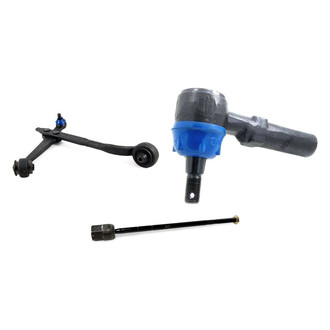 Mevotech® - Supreme™ Front Driver Side Lower Control Arm with Ball Joint and Tie Rod End Kit