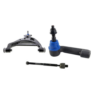 Mevotech® - Supreme™ Front Driver Side Lower Control Arm with Ball Joint and Tie Rod End Kit