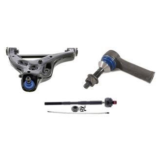 Mevotech® - Supreme™ Front Driver Side Lower Control Arm with Ball Joint and Tie Rod End Kit
