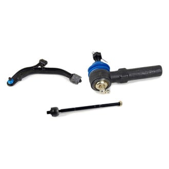 Mevotech® - Supreme™ Front Driver Side Lower Control Arm with Ball Joint and Tie Rod End Kit