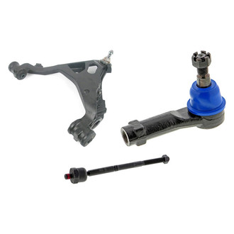 Mevotech® - Supreme™ Front Driver Side Lower Control Arm with Ball Joint and Tie Rod End Kit