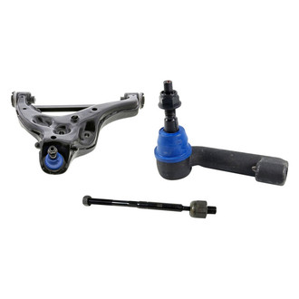 Mevotech® - Supreme™ Front Driver Side Lower Control Arm with Ball Joint and Tie Rod End Kit