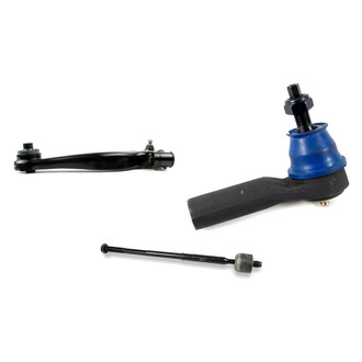 Mevotech® - Supreme™ Front Driver Side Lower Control Arm with Ball Joint and Tie Rod End Kit