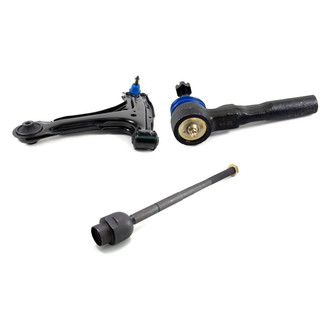 Mevotech® - Supreme™ Front Driver Side Lower Control Arm with Ball Joint and Tie Rod End Kit