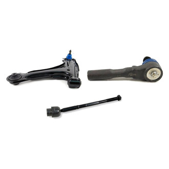 Mevotech® - Supreme™ Front Driver Side Lower Control Arm with Ball Joint and Tie Rod End Kit
