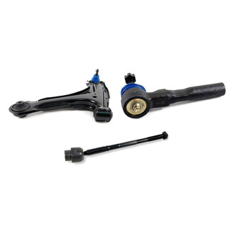 Mevotech® - Supreme™ Front Driver Side Lower Control Arm with Ball Joint and Tie Rod End Kit