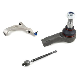 Mevotech® - Supreme™ Front Driver Side Lower Control Arm with Ball Joint and Tie Rod End Kit