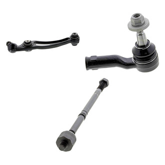 Mevotech® - Supreme™ Front Driver Side Lower Control Arm with Ball Joint and Tie Rod End Kit
