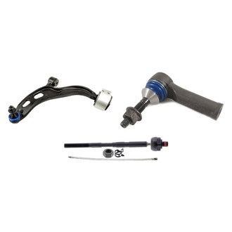 Mevotech® - Supreme™ Front Driver Side Lower Control Arm with Ball Joint and Tie Rod End Kit