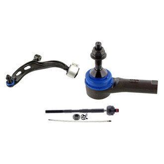 Mevotech® - Supreme™ Front Driver Side Lower Control Arm with Ball Joint and Tie Rod End Kit