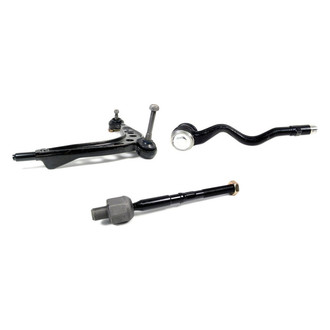 Mevotech® - Supreme™ Front Driver Side Lower Control Arm with Ball Joint and Tie Rod End Kit