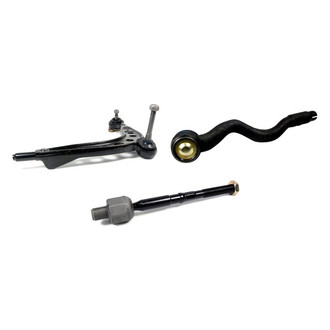 Mevotech® - Supreme™ Front Driver Side Lower Control Arm with Ball Joint and Tie Rod End Kit