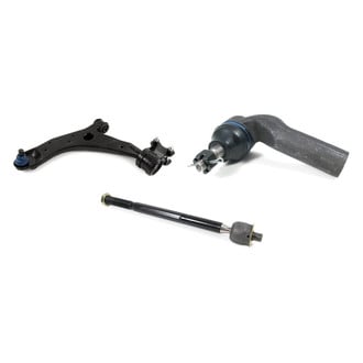 Mevotech® - Supreme™ Front Driver Side Lower Control Arm with Ball Joint and Tie Rod End Kit