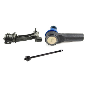 Mevotech® - Supreme™ Front Driver Side Lower Control Arm with Ball Joint and Tie Rod End Kit