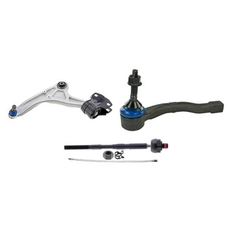 Mevotech® - Supreme™ Front Driver Side Lower Control Arm with Ball Joint and Tie Rod End Kit