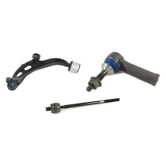 Mevotech® - Supreme™ Front Driver Side Lower Control Arm with Ball Joint and Tie Rod End Kit
