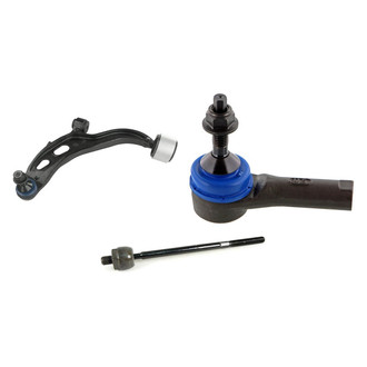 Mevotech® - Supreme™ Front Driver Side Lower Control Arm with Ball Joint and Tie Rod End Kit