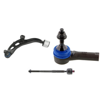 Mevotech® - Supreme™ Front Driver Side Lower Control Arm with Ball Joint and Tie Rod End Kit
