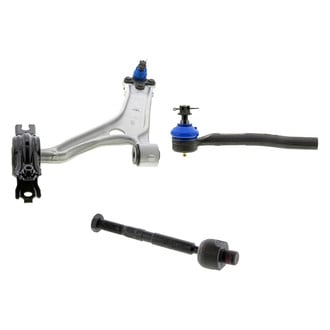 Mevotech® - Supreme™ Front Driver Side Lower Control Arm with Ball Joint and Tie Rod End Kit