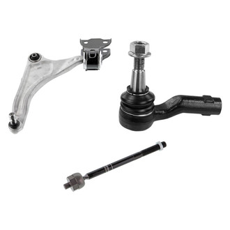Mevotech® - Supreme™ Front Driver Side Lower Control Arm with Ball Joint and Tie Rod End Kit