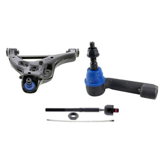 Mevotech® - Supreme™ Front Driver Side Lower Control Arm with Ball Joint and Tie Rod End Kit