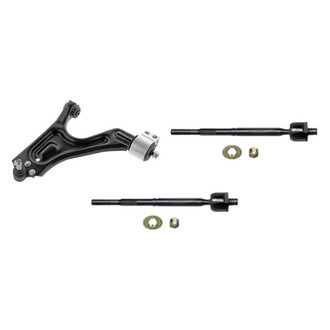 Mevotech® - Supreme™ Front Driver Side Lower Control Arm with Ball Joint and Tie Rod End Kit