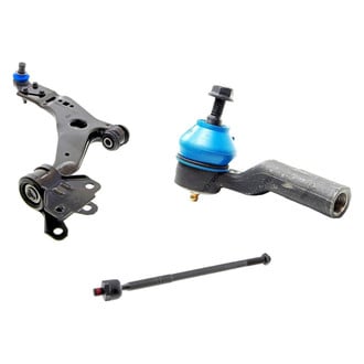 Mevotech® - Supreme™ Front Driver Side Lower Control Arm with Ball Joint and Tie Rod End Kit