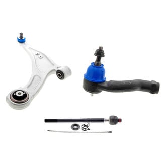 Mevotech® - Supreme™ Front Driver Side Lower Control Arm with Ball Joint and Tie Rod End Kit