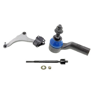 Mevotech® - Supreme™ Front Driver Side Lower Control Arm with Ball Joint and Tie Rod End Kit