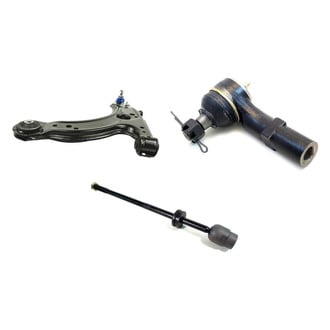 Mevotech® - Supreme™ Front Driver Side Lower Control Arm with Ball Joint and Tie Rod End Kit