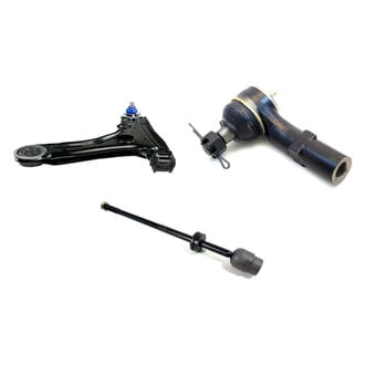 Mevotech® - Supreme™ Front Driver Side Lower Control Arm with Ball Joint and Tie Rod End Kit