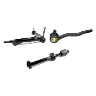 Mevotech® - Supreme™ Front Driver Side Lower Control Arm with Ball Joint and Tie Rod End Kit