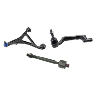 Mevotech® - Supreme™ Front Driver Side Lower Control Arm with Ball Joint and Tie Rod End Kit