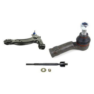 Mevotech® - Supreme™ Front Driver Side Lower Control Arm with Ball Joint and Tie Rod End Kit