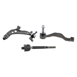 Mevotech® - Supreme™ Front Driver Side Lower Control Arm with Ball Joint and Tie Rod End Kit
