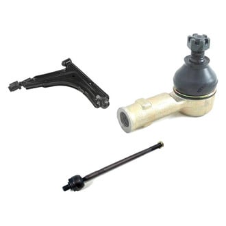 Mevotech® - Supreme™ Front Driver Side Lower Control Arm with Ball Joint and Tie Rod End Kit
