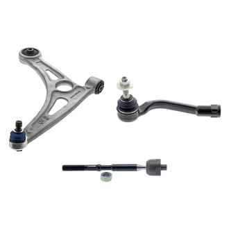 Mevotech® - Supreme™ Front Driver Side Lower Control Arm with Ball Joint and Tie Rod End Kit