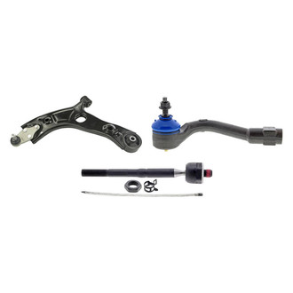Mevotech® - Supreme™ Front Driver Side Lower Control Arm with Ball Joint and Tie Rod End Kit