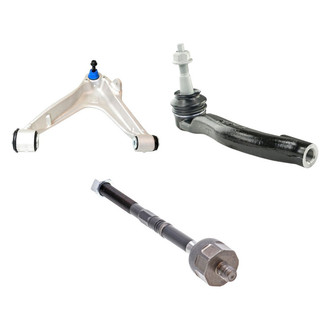 Mevotech® - Supreme™ Front Driver Side Lower Control Arm with Ball Joint and Tie Rod End Kit