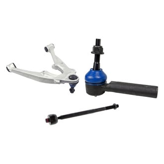 Mevotech® - Supreme™ Front Driver Side Lower Control Arm with Ball Joint and Tie Rod End Kit