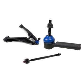 Mevotech® - Supreme™ Front Driver Side Lower Control Arm with Ball Joint and Tie Rod End Kit