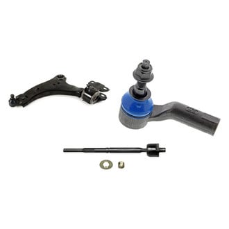 Mevotech® - Supreme™ Front Driver Side Lower Control Arm with Ball Joint and Tie Rod End Kit